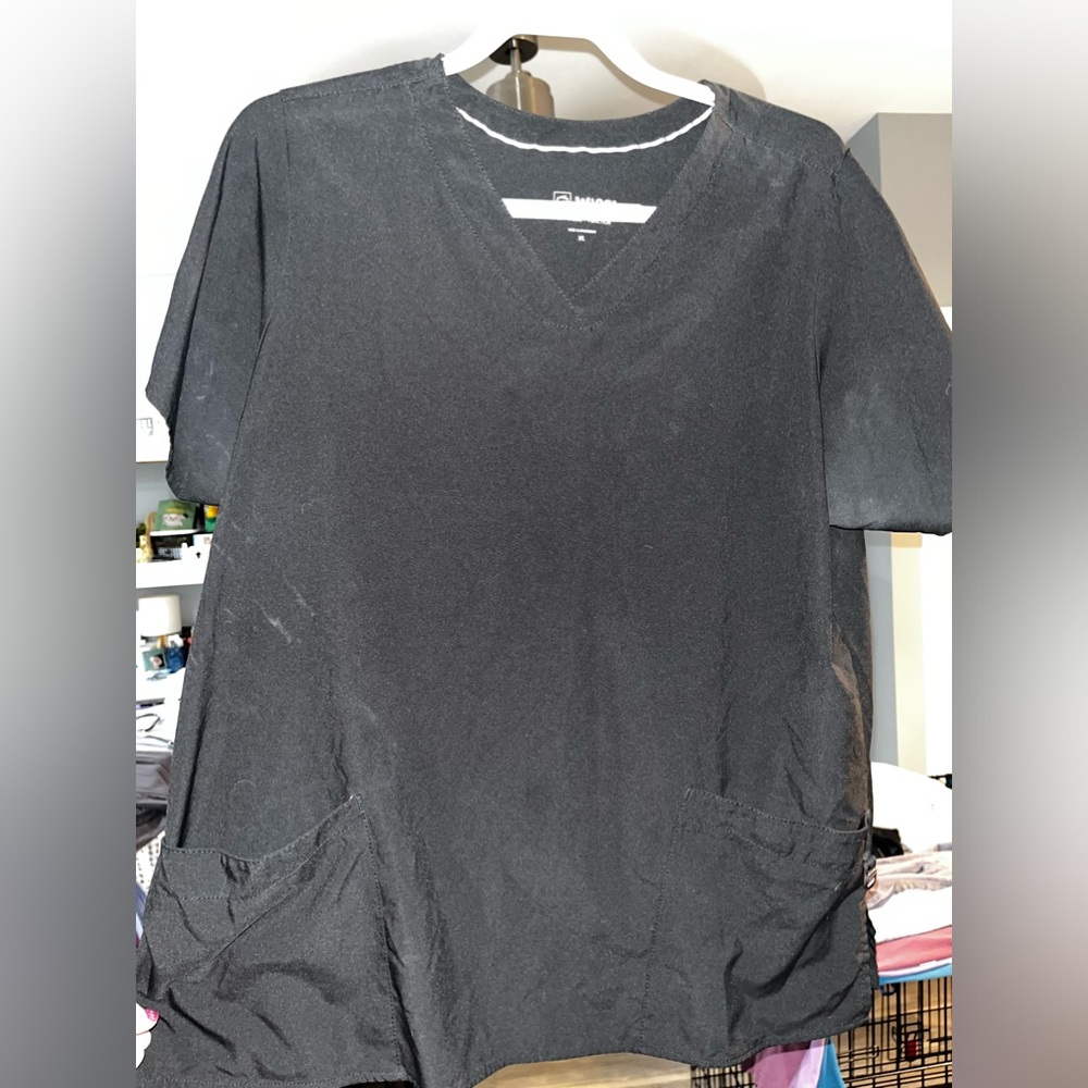 Wonder Wink scrub set black XL